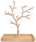 Albero portagioielli in oro bianco - portagioie donna nero - oro rosa - metallo - Porta gioielli design Alberi della vita soprammobile (Furo Bamboo Oro Rosso)