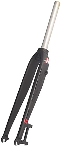 Federgabel Starre MTB-Vordergabel 26/27,5/29 Scheibenbremse MTB-Gabel 28,6 mm Superleichte Vordergabel Ultraleichter Fahrrad-Gasstoßdämpfer A,26inch