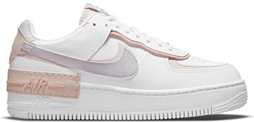 NIKE CI0919-113 Air Force 1 Shadow Damen White/Amethyst ASH-PINK Oxford EU 36.5
