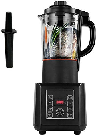 XTYPE BPA Free 1.75L Glass Jar Blender Mixer Food Processor with Heating Function Pre-programmed Hot and Cold Juicer