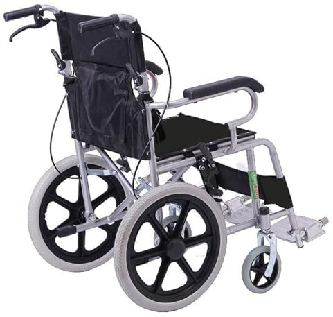 Silla de ruedas Silla Sillas de ruedas Lite Confort Extraíble Ajustable Robusto Portátil Durable Motorizado Deluxe Viajes Restaurante Adultos Discapacitados Discapacitados Personas