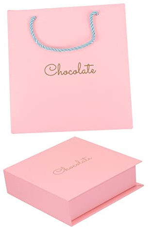 FRCOLOR Herzförmige Schokoladenbox Aus Hochwertigem Papier Und Kunststoff Pralinen Pro Schachtel Für Valentinstag Und Süßigkeitenverpackung