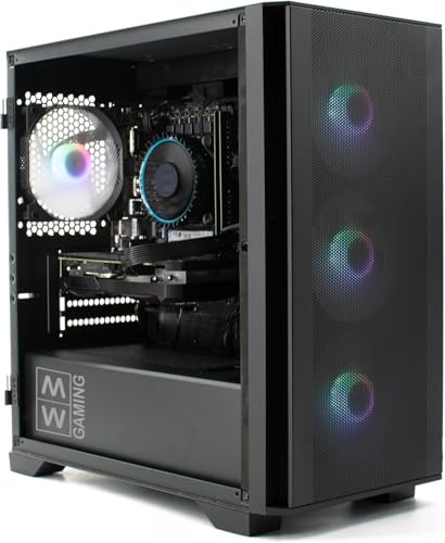 MW Gaming PC Air 2 • Ryzen 5 5600G • 16GB 3200MHz DDR4 • 500GB NVME SSD • 500W PSU Bronze Rated • Black Mesh RGB Gaming Case • WiFi • Windows 11