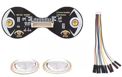 GAOINTELL 0 71in Rund LCD Display Bildschirm Hochhellige Wearables Elektronik Hobbyisten Und Entwickler