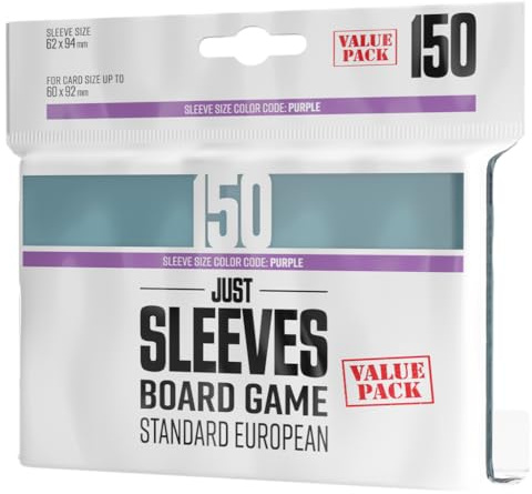 Gamegenic, Just Sleeves: Board Game – Standard European Value Pack, Zubehör