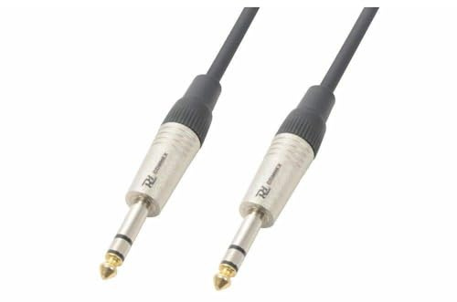 PD Connex Jack stereo 6,3 mm a Jack Cavo di Segnale Studio Mobile DJ 3,0 m