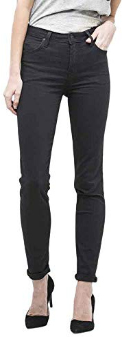Lee Damen Scarlett High Skinny Jeans, Schwarz (Black Rinse AE47) , 29W/31L