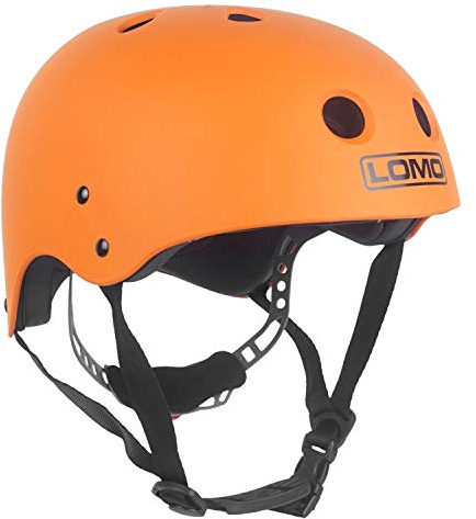 Lomo CE Approved Kayak Helmet - Matt Orange (Large)