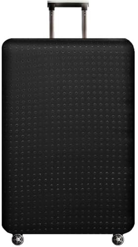 GOXUNYUAN Luggage Cover, THome Protective Washable Suitcase Cover - Travel Elastic Spandex Suitcase Protector Fits 26 to 29 Inch Black