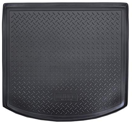 Norm Liners | Gummi-Kofferraumwanne Kofferraumschale Fahrzeugspezifisch Für Touran 1, 2003-2015, Antirutsch, Passgenau, Aufrollbar, Schwarz