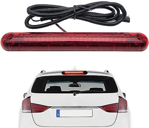 JinRui-T Universal Red 24 LED 12V Car High Mount Third 3RD Brake Stop Tail Light Lamp for Car SUV Truck High Level Brake Light