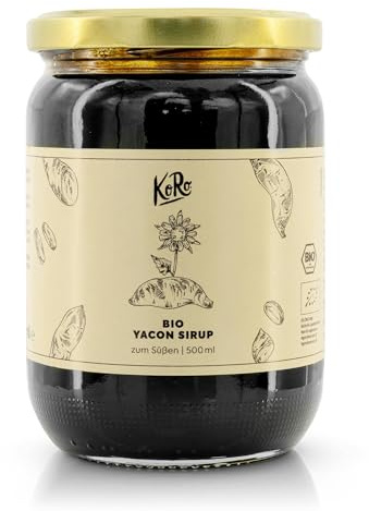 KoRo - Bio Yaconsirup 500 ml - Vegan - Bio-Qualität - Angenehm süß