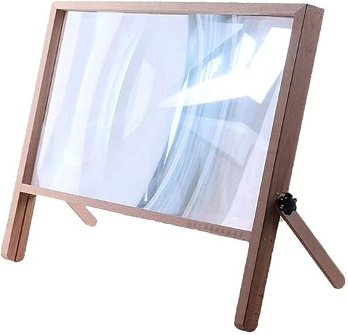 MBROS Laptop-Bildschirmlupe, Gaming-Video-Monitor-Lupe, Verstärker-Halterung für Telefon-Laptop, ultraklare Blu-ray-3-fache Vergrößerungslinse, perfekt