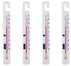 Fackelmann THERMOMETRES REFRIGERATEUR Termómetro refrigerador, Blanco, Size 1