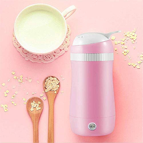 Bollitore elettrico da viaggio Bollitore portatile Tazza di acqua calda elettrica Bollitore elettrico a riscaldamento rapido@Presente rosa
