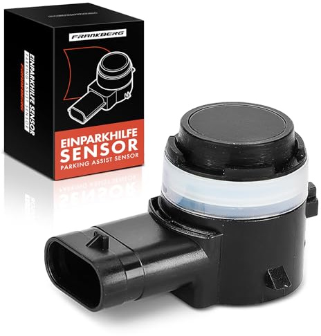 Frankberg Front Rear Parking Assit Sensor Compatible with A1 GBA 1.0L 2018-2024 A3 8V1 8VK 8V7 8VE 8VM 8VS 8VA 8VF 1.0L-2.5L 2012-2024 A4 8W2 8WC 2.0L-3.0L 2015-2024 Replace# 5Q0919275