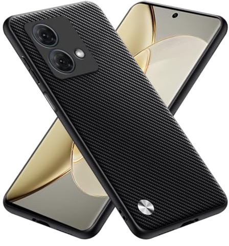 RankOne Funda Compatible con Motorola Moto g84 (6.5) Carcasa Caso Cover Estuche - Kevlar