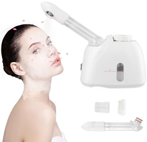 Vaporizzatore facciale,Vapore facciale con le braccia, vapore facciale della nebbia calda dello ione nano, spruzzo del vapore facciale per la cura della spa di bellezza, vapore facciale della famiglia
