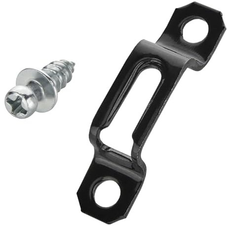 SOTECH 20 Stück Verbindungsbeschlag MODULAR 44 x 10,6 x 9 mm schwarz Korpusverbinder Möbelverbinder halbarretierend für schwer lösbare Verbindungen Möbelbeschlag ZUM EINFRÄSEN