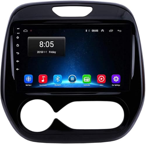 Navigatore satellitare per autoradio Android 10.0 con Radio 2 DIN per R-enault Kaptur Captur 2016-2019 Navigazione GPS Touchscreen da 9'' Lettore multimediale MP5 Ricevitore Video con WiFi 4G/