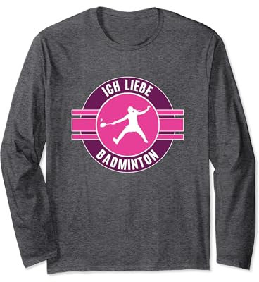 Badminton Team Mannschaft Badmintonspiel Badmintonteam Langarmshirt