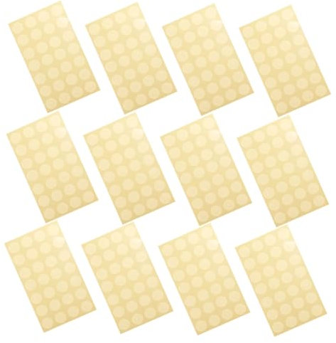 Lurrose 12blätter Verstärkung Aufkleber Selbstklebende Lochschutz Für Papier Loseblattpapier Ordnerringetiketten Lochaufkleber