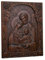 QIADGE Handcrafted Wooden Holy Family Icon Wall Plaque - Christian Religious Decor, Solid European Beech Wood Relief Carving, Catholic Gifts for Home or Church, Sacred Art Wall Hanging(10 * 8 in)
