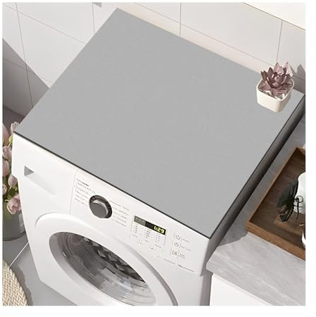 YZROHYI Waschmaschinenabdeckung 60x60 cm,Waschmaschinenauflage Rutschfest,Washing Machine Cover,Waschmaschinenbezug,Universal Waschmaschine Schutz Matte,Waschmaschinenunterlage Silikon für Trockner