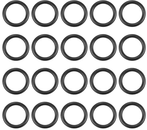QUARKZMAN 20 Stück O Ringe 28mm x 20mm x 4mm Dichtungsringe Set, Gummi Unterlegscheiben NBR Gummidichtung Gummiringe Dichtringe für Wasserhahn Duschköpfe Hydraulik Rohre Schlauch