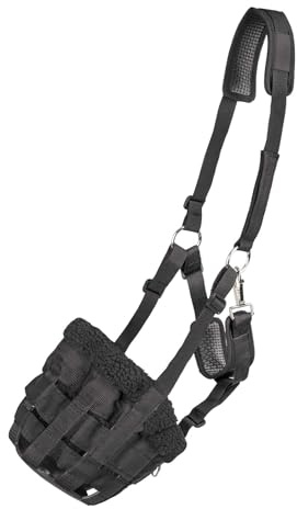 WALDHAUSEN Maulkorb Comfort, schwarz, Shetty