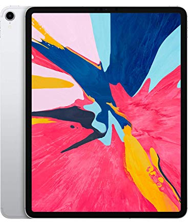 2018 Apple iPad Pro (12.9-inch, Wi-Fi + Cellular, 256GB) Silver (Renewed)