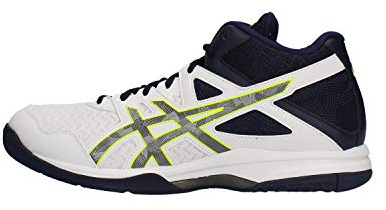 Asics Gel-Task Mt 2 1071A036-101, Men's Volleyball Shoes, 1071A036-101_40,5, White, 40,5 EU (6.5 UK)