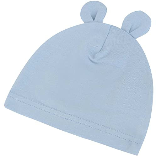 Sevira Kids - Babymütze Bär, Bambus, einfarbig