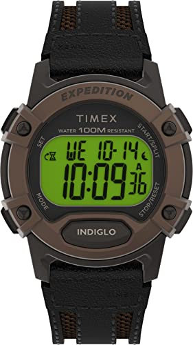 Timex Expedition CAT5 Herren-Armbanduhr 41mm Lederband TW4B24600