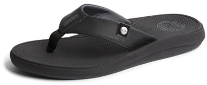 Reef Homme Nias Tongues, Noir/Gris, 39 EU