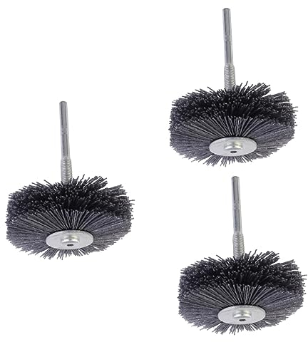 DOITOOL 3 Stücke 320 Drahtbürste 320 Grit Schleifmittel Schleifen Für Holz Metall Vorbereitung