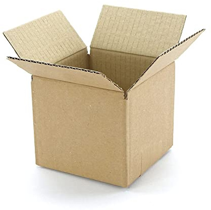 240 Stück 113x113x100 mm einwellige Kartons Faltkarton Versandkarton Kartonage Verpackungsmaterial Karton
