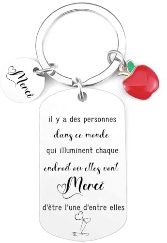 MNBVBV Porte clef Merci pour tout ce que tu as fait pour moi Cadeau merci Nounou Porte-clés Collègue porte clef amitié Meilleure Amie Porte-clés Amitié Toujours Bestie Cadeau D'anniversaire