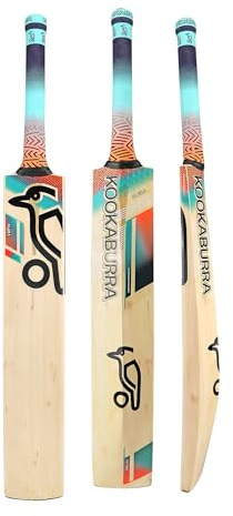Kookaburra Aura 8.1 Cricket Bat - Short Handle, Pink/Blue