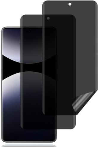BCHKLAI Protector Pantalla Privacidad para Xiaomi Redmi Note 14 Pro Plus 5G/Note 14 Pro+ 5G [2 Piezas], Antiespia Película TPU Flexible, Anti-Rasguños, Sin Burbujas, Anti-Espía Protector Pantalla