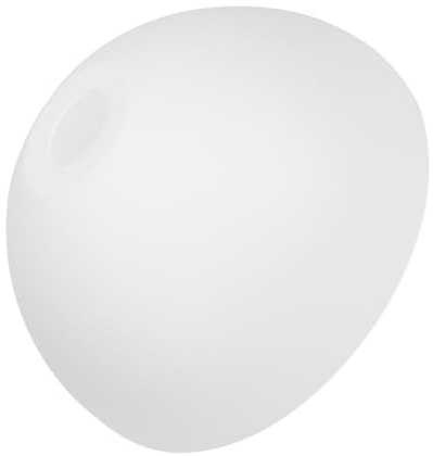 HOMSFOU Abat-jour Champignon En Plastique Léger Simple, Remplacement D’abat-jour Compatible Suspensions Et Appliques Murales, Diamètre 42 Mm, Éclairage Intérieur Décoratif