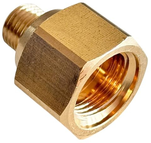 Adaptador para limpiadores de alta presión Karcher TR20 IG a 1/4 AG con Easy!Lock K-Lock, conector de latón para boquillas, fresas y cepillos, 400 bar, 150 °C, accesorios para pistolas de la serie K