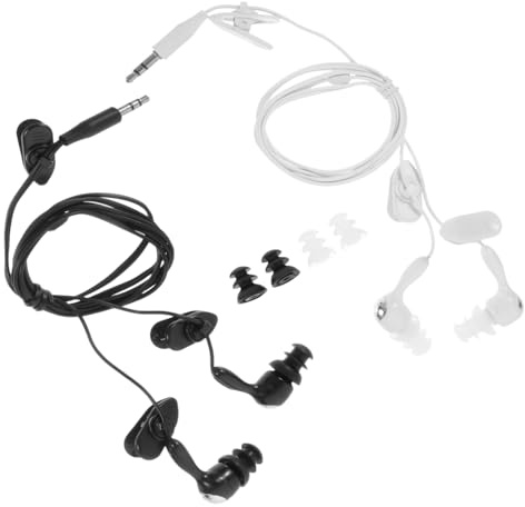 Gadpiparty Auricolari Impermeabili Da Nuoto 2 Pezzi Tappi Auricolari Protettivi Per Adulti, Comodi e Riutilizzabili Per Sport Acquatici Come Surf, Sci Nautico e Canoa