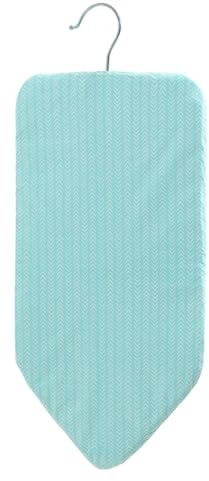 Tabla de Planchar Plegable y Ligera con Gancho, Portátil Ironing Board para Colgar sobre la Mesa o Encimera, Alfombrilla para Planchar para Espacios Pequeños(Blue)