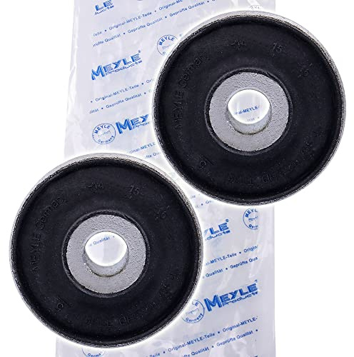 2x Original MEYLE Querlenkerlager Hydrolager Querlenkerbuchse Lager Buchse Querlenker Gummilager Gummimetalllager Achsschenkel Dreieckslenker verstärkt Vorderachse links rechts hinten unten