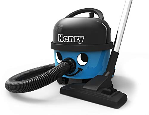 Henry HVR160 Bagged Cylinder Vacuum Cleaner, 6 Litre, 620W, Blue and Black