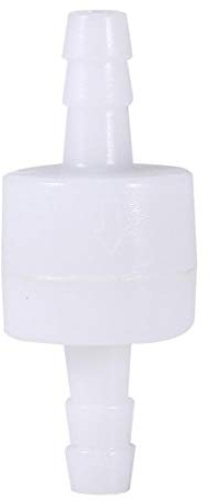 Hilitand Clapet Anti-Retour en Plastique de 6mm Une Voie Clapet Anti-Retour de Retour pour l'eau, Le Carburant, Le Liquide, l'Air (6mm)