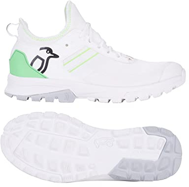 Kookaburra Unisex Spirit, Hockeyschuhe, weiß