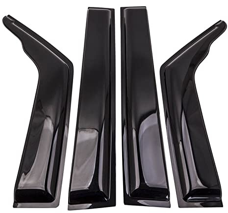 DéFlecteur Pluie pour Nissan pour Patrol GQ Y60 1988 1989 1990 1991 1992 1993 1994 1995 1996 1997 4X Moulures De Fenêtre Pare-Brise Fenêtre Pare-Soleil Housse Pluie pour FenêTre Voiture
