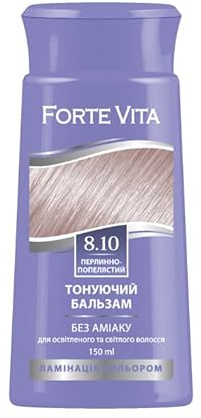 Semi-permanenter Tönungsbalsam Haarfarbe Tonic Haarfärbe-Tönungsbalsam, auswaschbar, ohne Ammoniak (8.10 pearl ash)